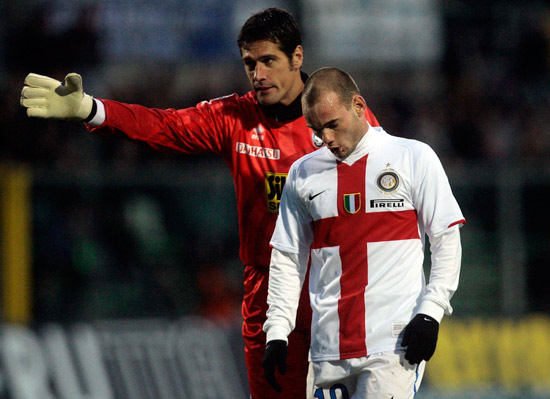 半场：马竞1-0圣吉罗斯，阿尔瓦雷斯破门，格列兹曼进球被吹